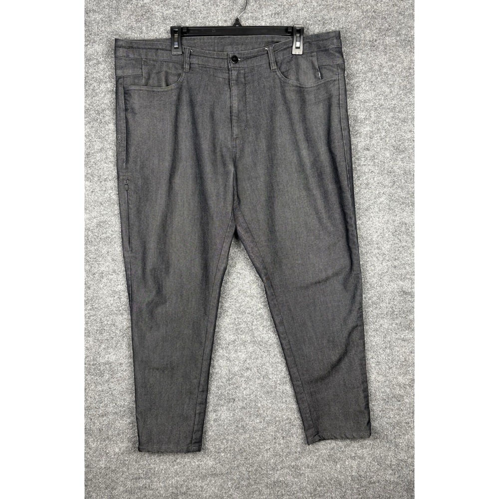 BYLT Everyday Pant 2.0 Mens 38 Gray Tapered Stretch Pants 28 Inseam